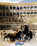 Francisco de goya y Lucientes Picador Caught by the Bull